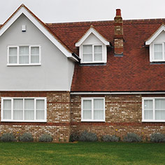 new build pitched roof