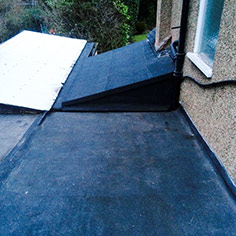 New flat roof