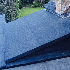 flat and slope roof finish